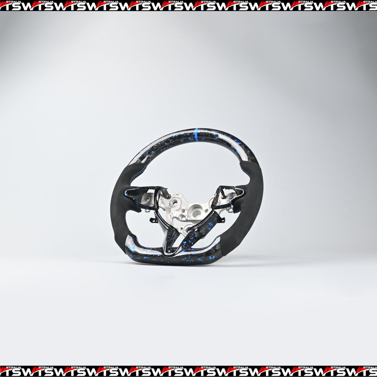 Flake Style Forged Carbon Steering Wheel For Hyundai I30N