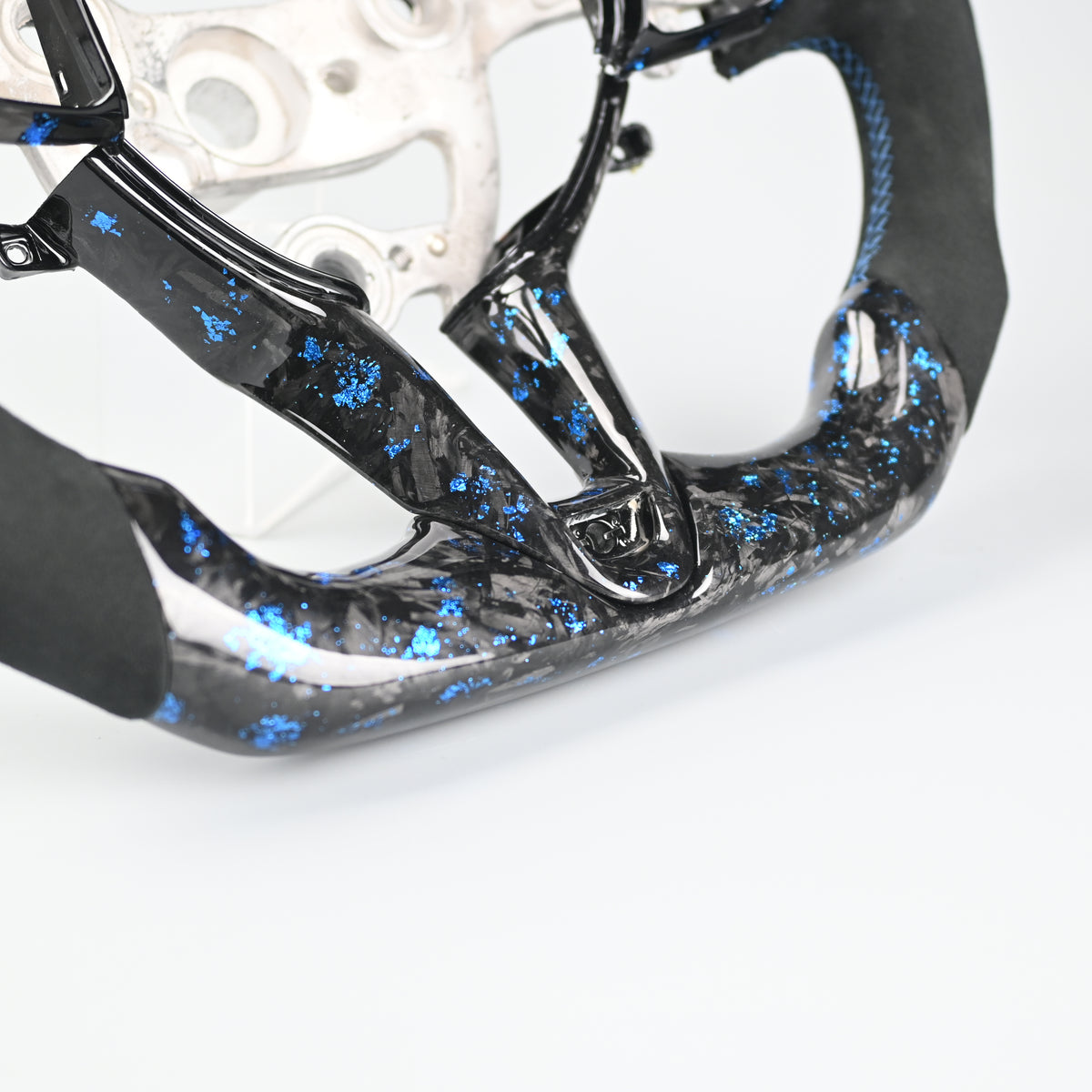 Flake Style Forged Carbon Steering Wheel For Hyundai I30N