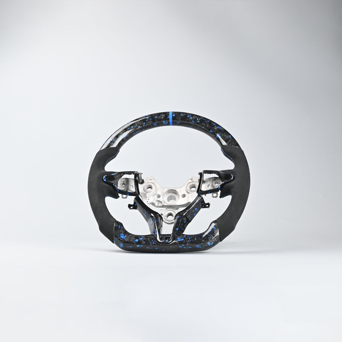 Flake Style Forged Carbon Steering Wheel For Hyundai I30N