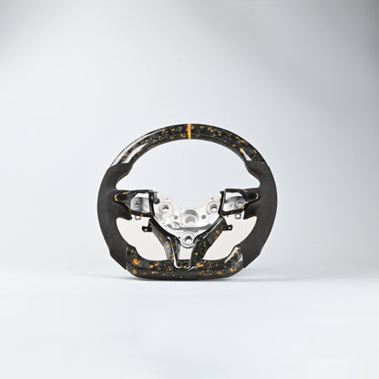 Flake Style Forged Carbon Steering Wheel For Hyundai I30N