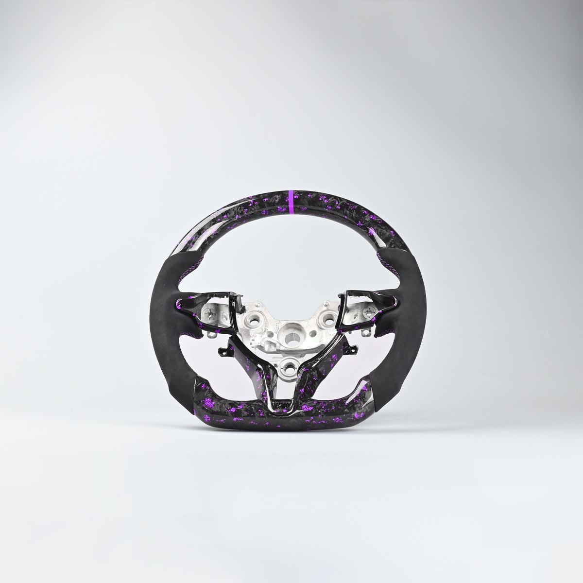 Flake Style Forged Carbon Steering Wheel For Hyundai I30N