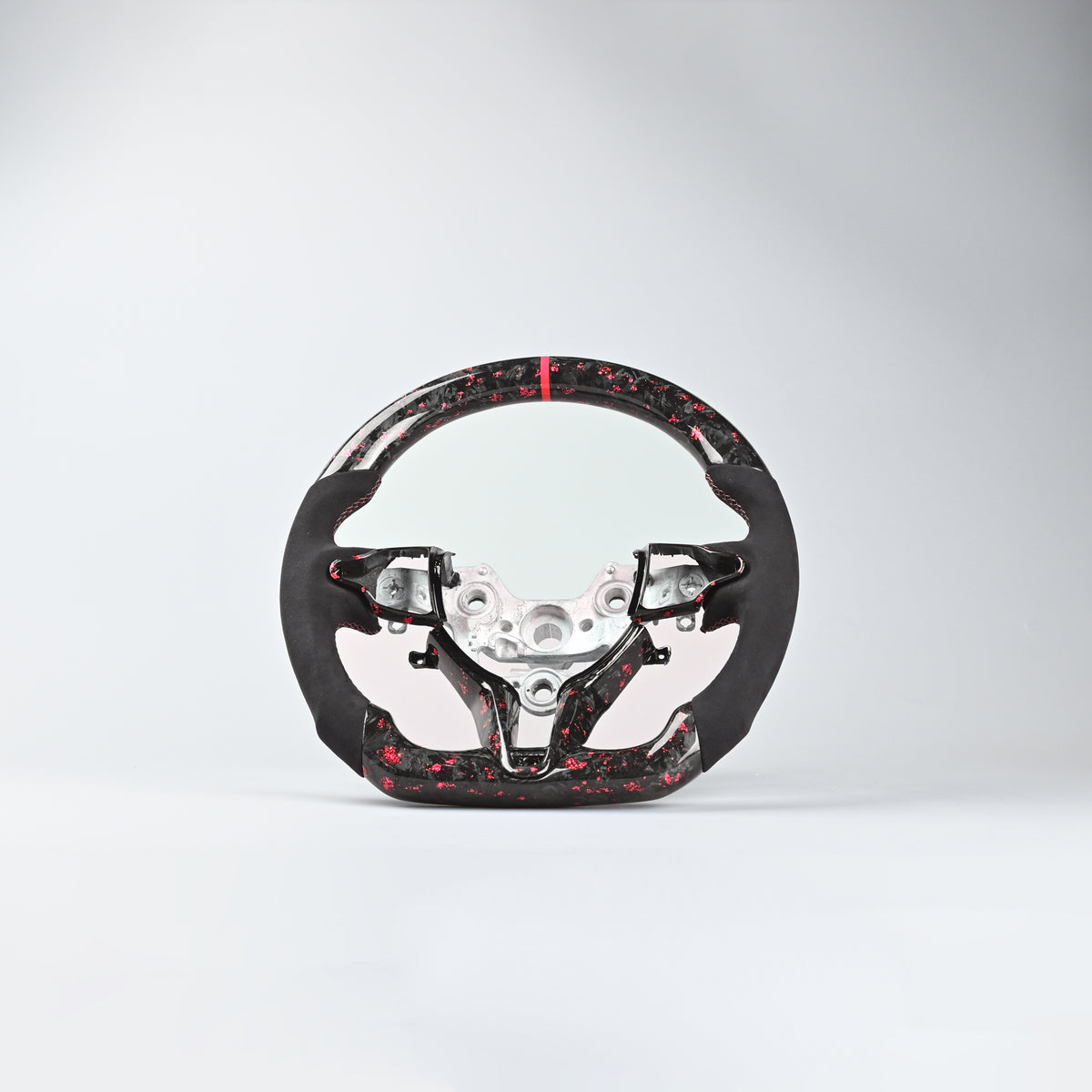 Flake Style Forged Carbon Steering Wheel For Hyundai I30N