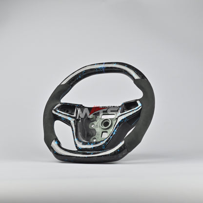 Flake Forged Carbon Steering Wheel (For Non Paddle Shifter)– Suitable for Holden VF, HSV VF, and Chevy SS