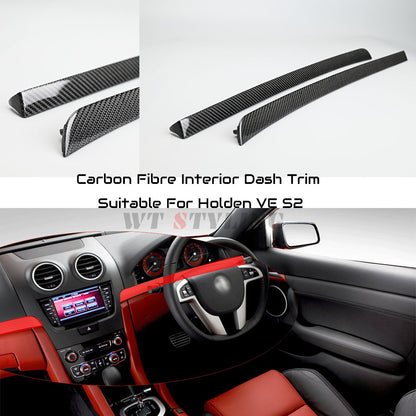 Carbon Fibre Interior Dash Trim Retrimmed Suitable For Holden VE Series 2