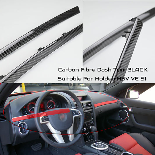 Carbon Fibre Interior Dash Trim Retrimmed Suitable For Holden VE Series 1