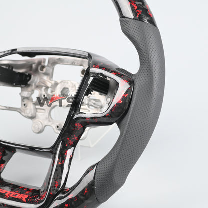Customise Your Own Style Carbon Fibre Steering Wheel For Ford Ranger Next -Gen 2022-2024