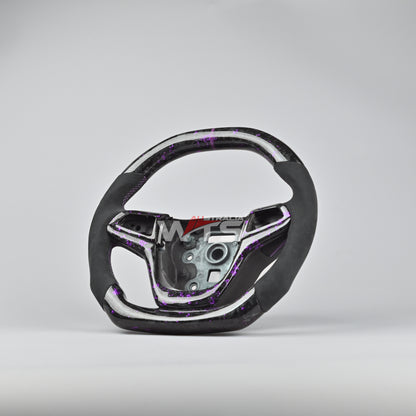 Flake Forged Carbon Steering Wheel (For Non Paddle Shifter)– Suitable for Holden VF, HSV VF, and Chevy SS