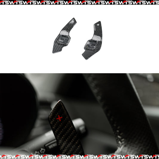 Carbon Fibre Extended Paddle Shifters For Holden VF AUTO Chevy SS