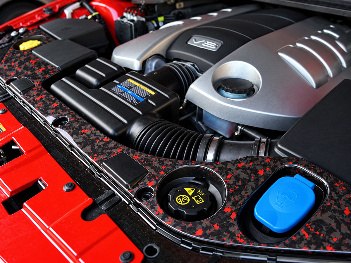 WTS CARBON FIBRE – 100% Pre-Preg Carbon Fibre Radiator Top Cover Panel For Holden HSV V8 V6