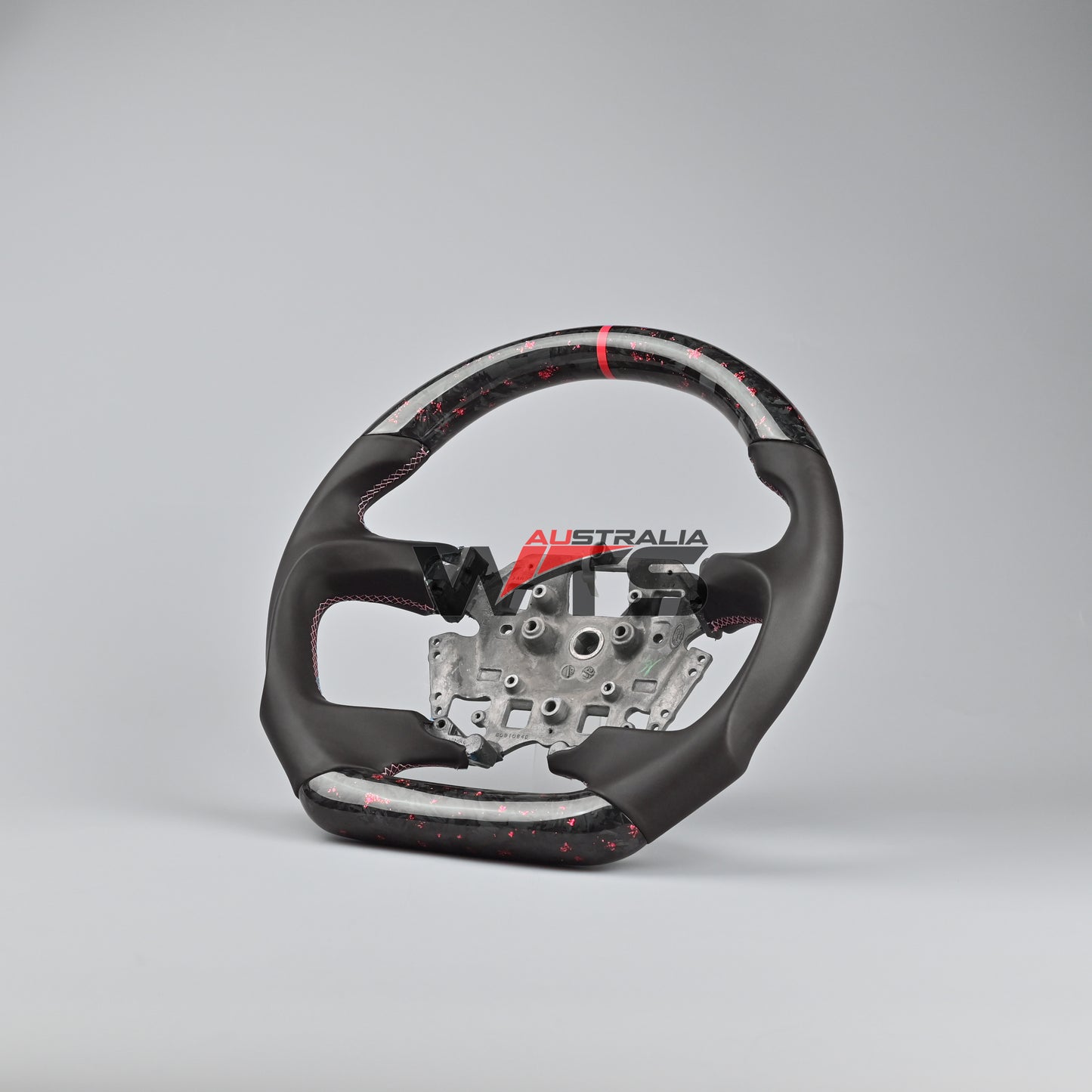 Flake Style Forged Carbon Steering Wheel Suitable For Ford Falcon FG- FGX G6E XR6 XR8 XR50 XR6 TURBO (08-16) (Smooth Leather)