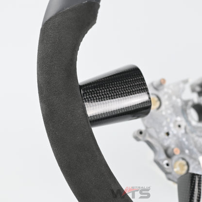 Leather with Alcantara Grip Steering Wheel – Fits Holden VY / VZ