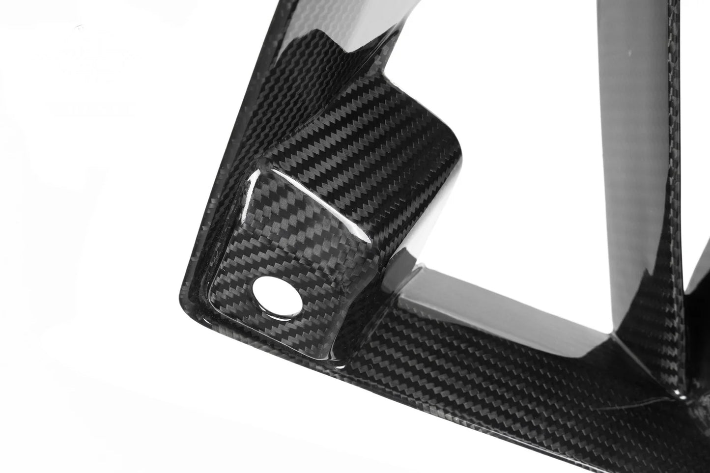 Dry Carbon Fibre Front Air Vents Bumper Splitters For BMW M2 G87