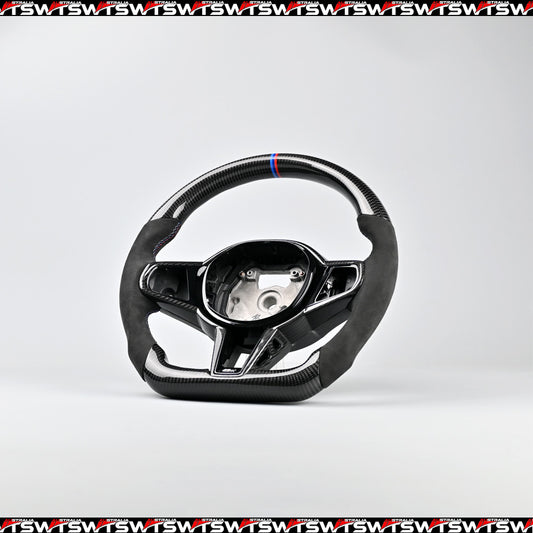 CS Style Carbon Fibre Steering Wheel For BMW M2 M3 M4 G80 G82 G87 Upgarde
