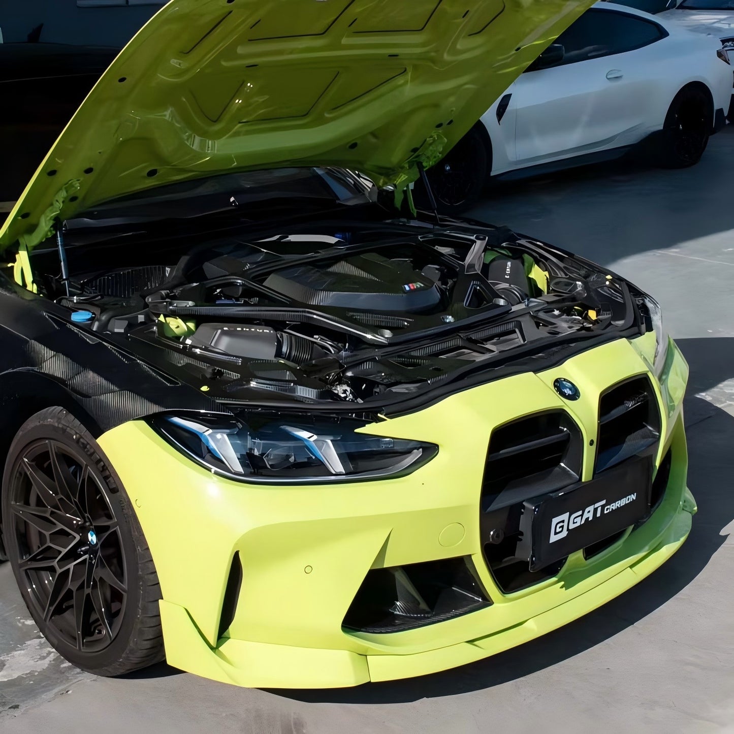 Dry Carbon Fiber WTS Style Strut Bar For BMW M3 G80 M4 G82 M2 G87