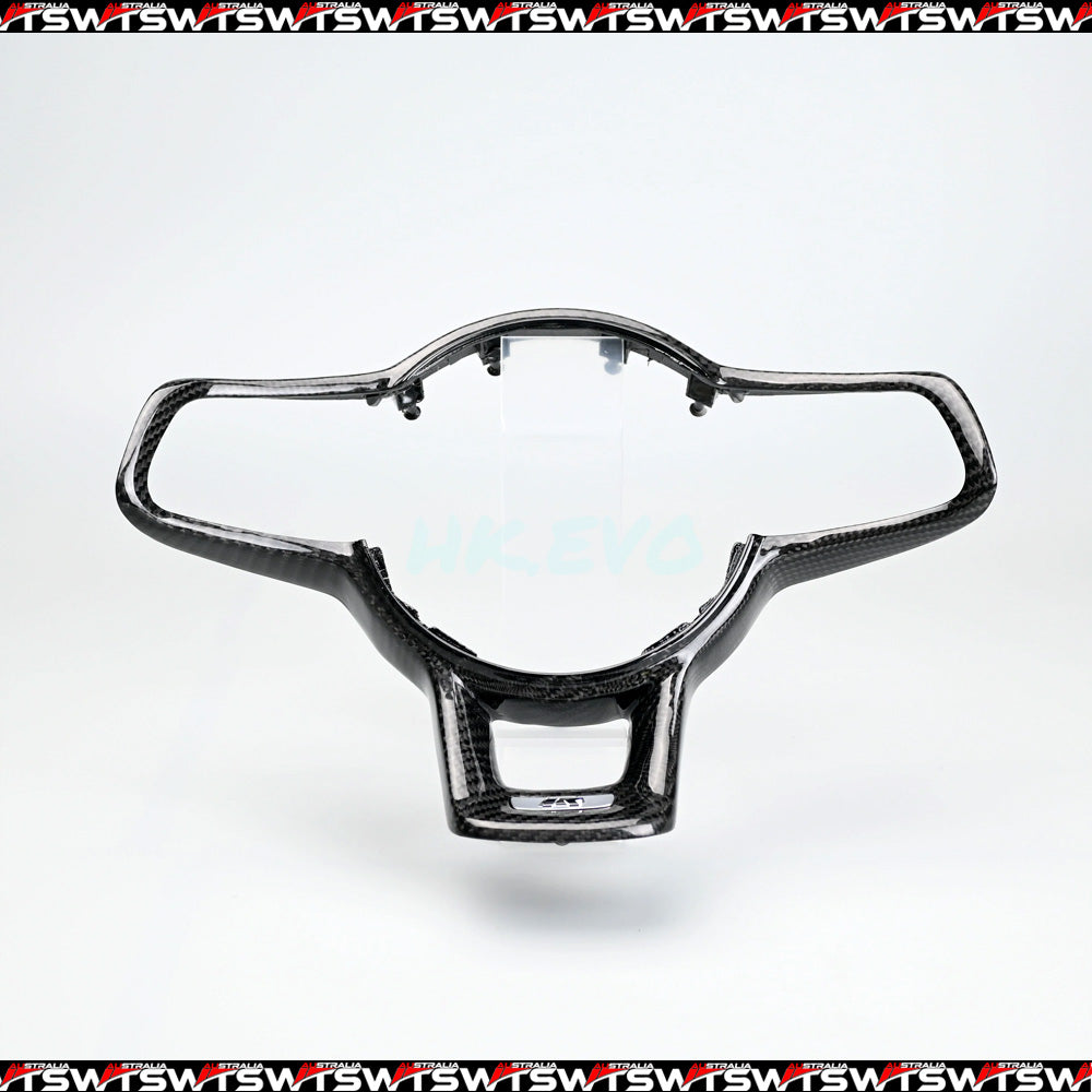 Carbon fibre steering wheel trim For Golf R GTI MK7 7.5