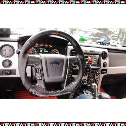 Carbon Fibre Steering Wheel Suitable For Ford F-150 2009-2014