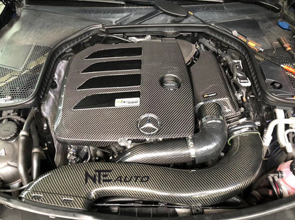 Pre-preg Carbon Fibre Air-Intake System For Mercedes-Benz C-Class ,E-Class(M264 Engine)