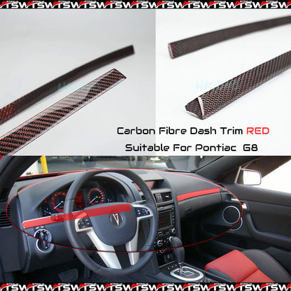Carbon Fibre Interior Dash Trim Retrimmed Suitable For Pontiac G8 GXP (08-09)
