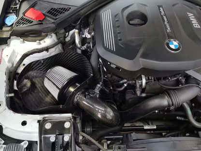 Pre-preg Carbon Fibre Air-Intake System For BMW 3,4 Series(F,B48)