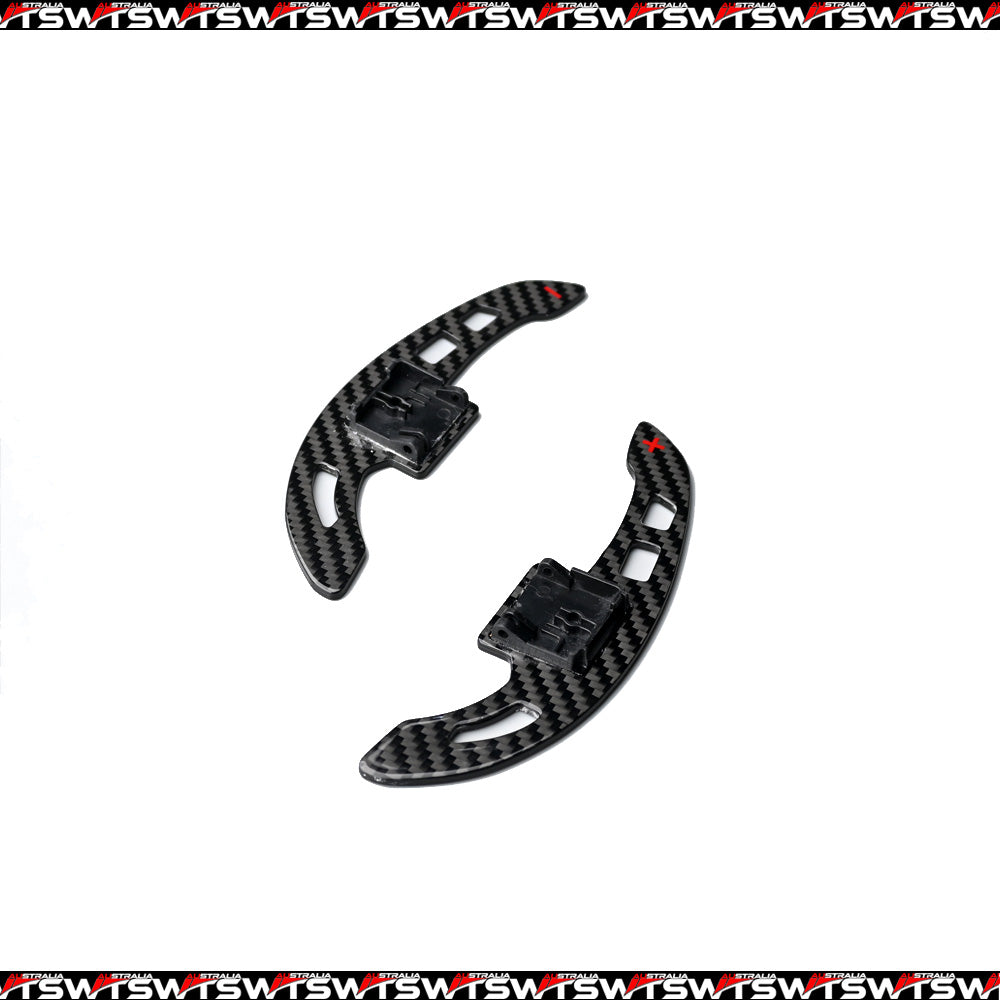 DRY Carbon Fibre Extended Paddle Shifters For Holden VF AUTO Chevy SS