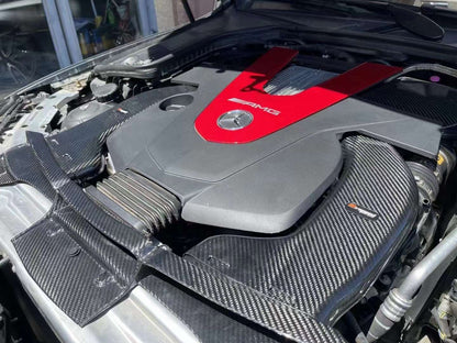 Pre-preg Carbon Fibre Air-Intake System For Mercedes-Benz AMG C43