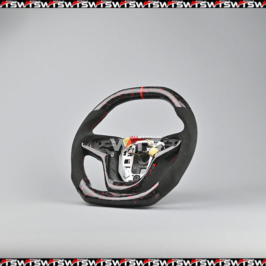 Flake Forged Carbon Steering Wheel (For Non Paddle Shifter)– Suitable for Holden VF, HSV VF, and Chevy SS