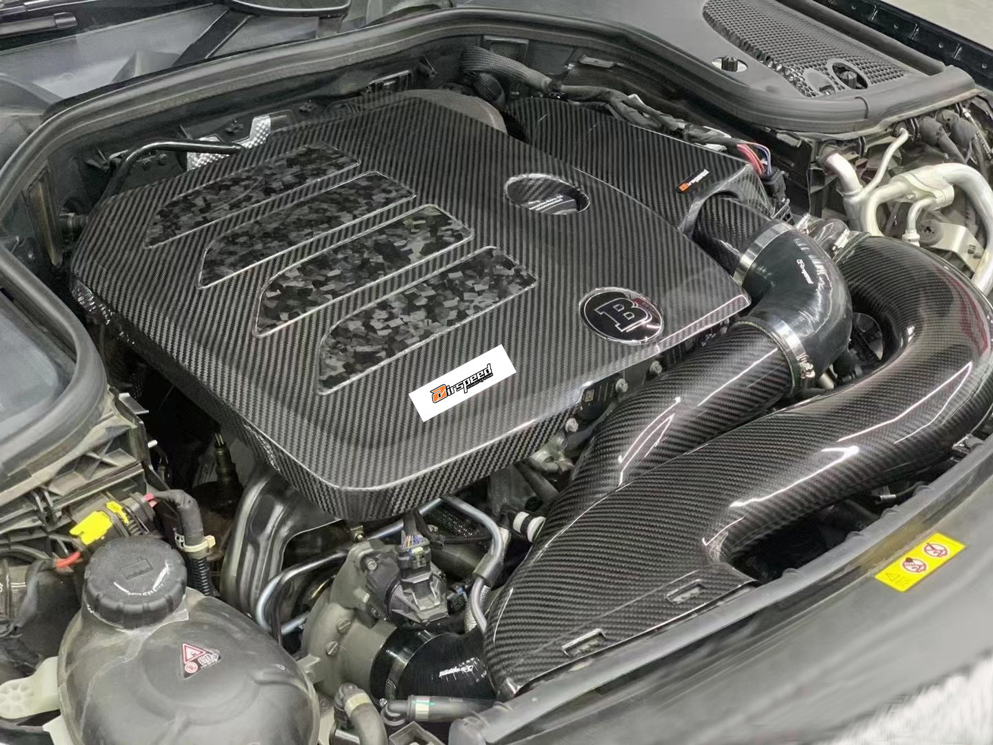 Pre-preg Carbon Fibre Air-Intake System For Mercedes-Benz C-Class ,E-Class(M264 Engine)