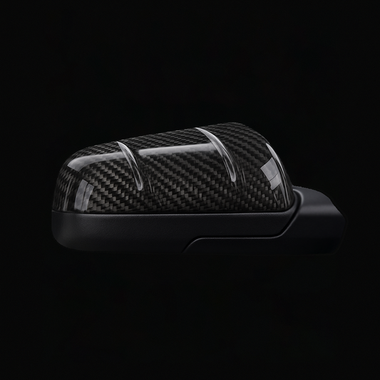 Dry Carbon Fibre Aero-Mrrior Cap For Holden HSV VE VF
