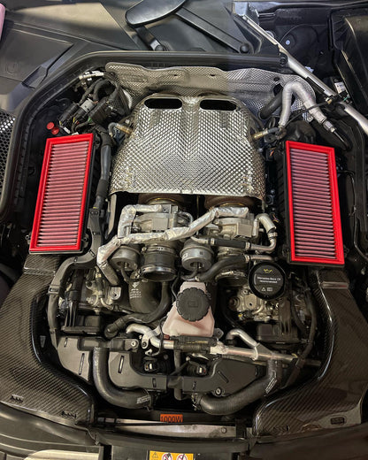 Pre-preg Carbon Fibre Air-Intake System For Mercedes-Benz C63S W205