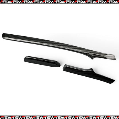 Carbon Fibre Style Hydro-Dip Interior Dash Trim For Holden VF