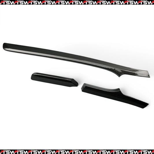 Carbon Fibre Style Hydro-Dip Interior Dash Trim For Holden VF