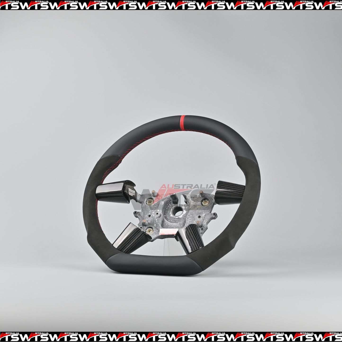 Leather with Alcantara Grip Steering Wheel – Fits Holden VY / VZ