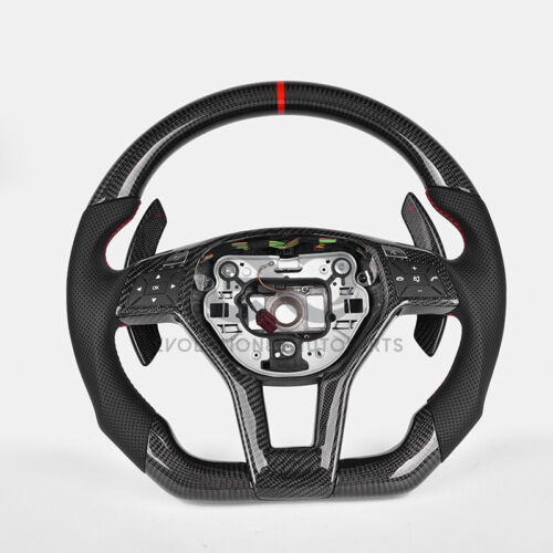 Carbon Fibre Steering Wheel For Mercedes-Benz W204 W176 W117