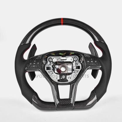 Carbon Fibre Steering Wheel For Mercedes-Benz W204 W176 W117