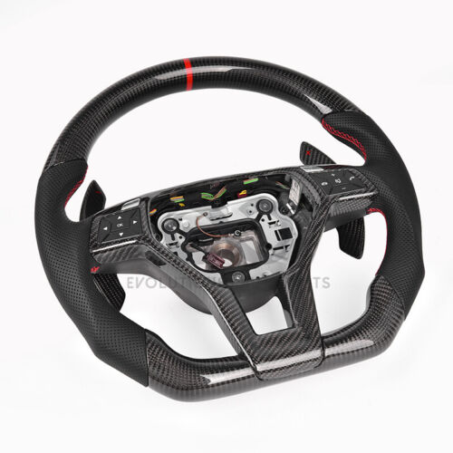 Carbon Fibre Steering Wheel For Mercedes-Benz W204 W176 W117