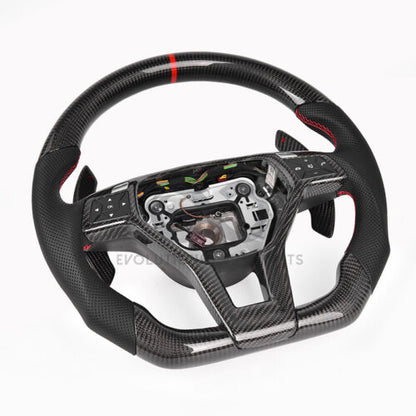 Carbon Fibre Steering Wheel For Mercedes-Benz W204 W176 W117