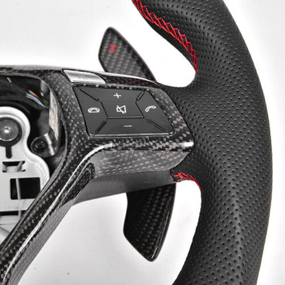 Carbon Fibre Steering Wheel For Mercedes-Benz W204 W176 W117