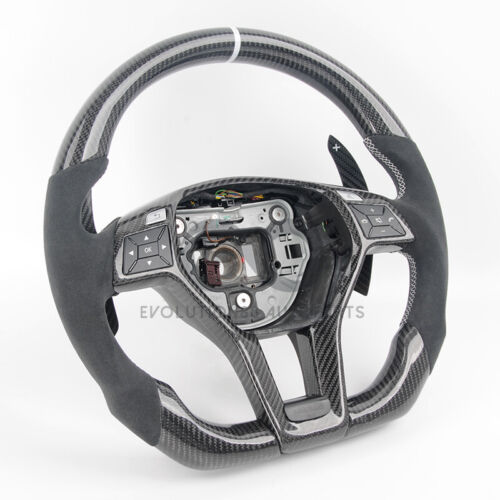 Carbon Fibre Steering Wheel For Mercedes-Benz W204 W176 W117