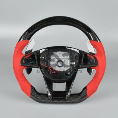 LED Carbon Fibre Steering Wheel Suitable For Mercedes-Benz W205 W176 A45 C63s