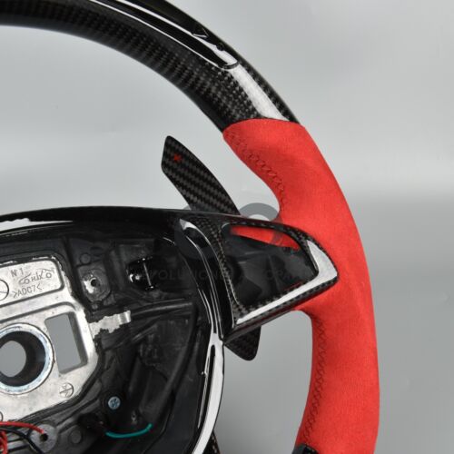 LED Carbon Fibre Steering Wheel Suitable For Mercedes-Benz W205 W176 A45 C63s