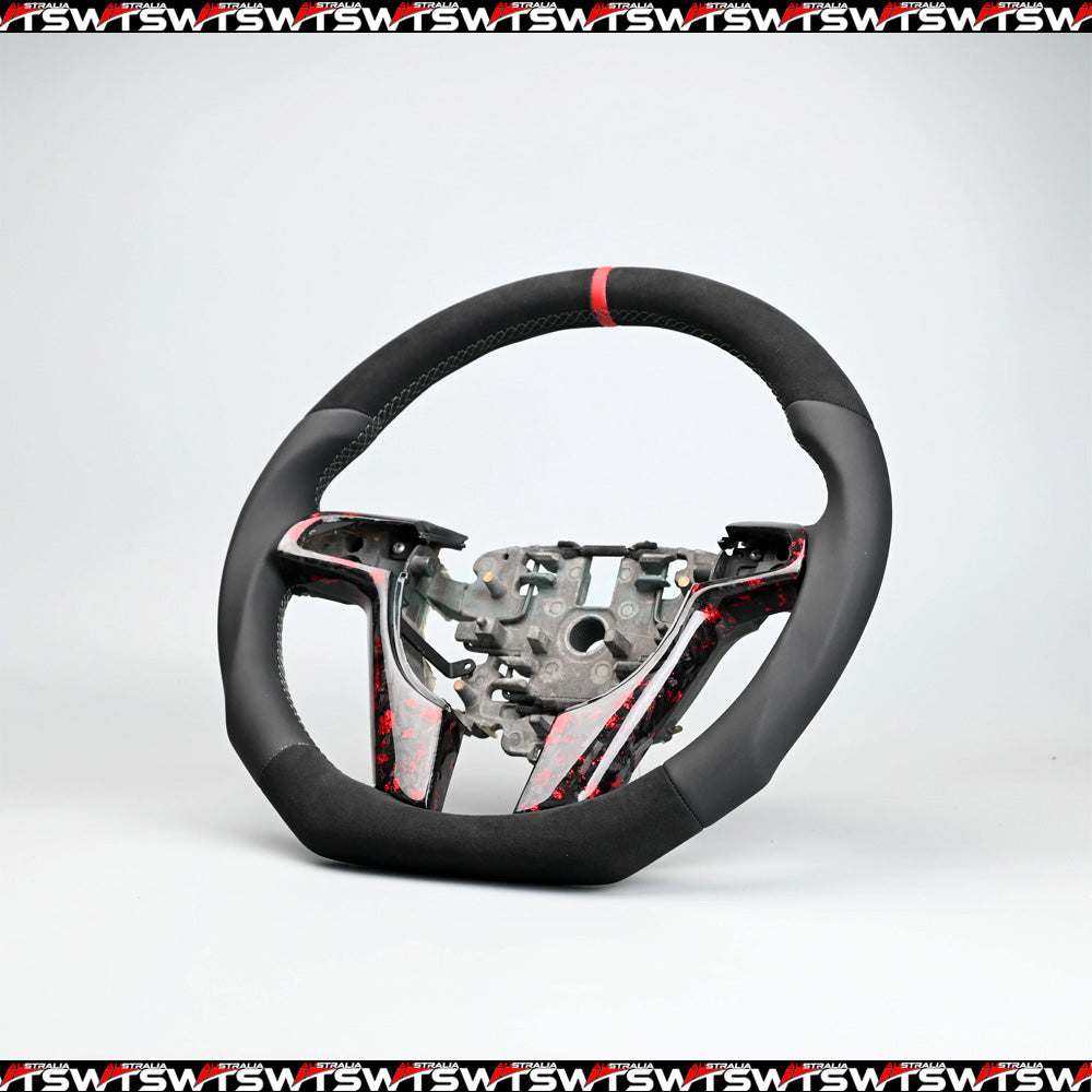 Leather Alcantara Steering Wheel Suitable For Holden VE